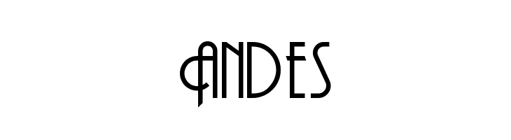 Andes Free Fonts Download