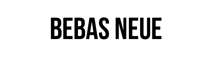 Bebas Neue Free Fonts Download