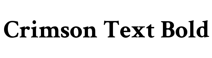 Crimson text font download for mac free