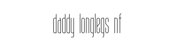 Daddy Longlegs NF 40 Free Stylish Retro Fonts for Designers