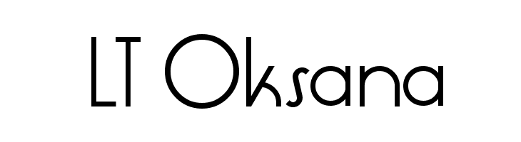 LT Oksana Free Fonts Download