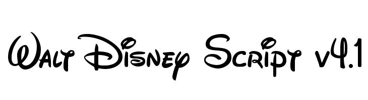 Walt Disney Script v4.1 Download