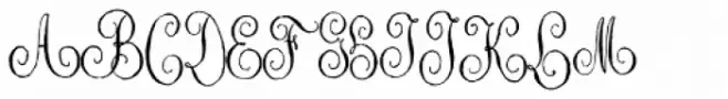 1864 GLC Monogram Initials