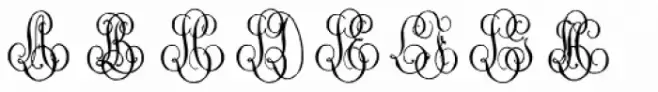 1864 GLC Monogram KL