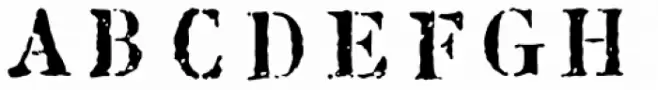 1917 Stencil Monospace