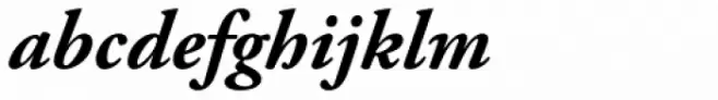 Adobe Garamond Bold Italic