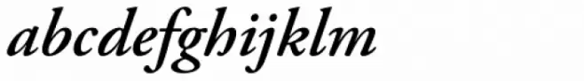 Adobe Garamond SemiBold Italic
