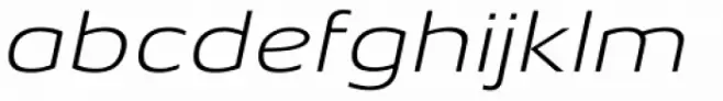 Aeonis Pro Extended Light Italic