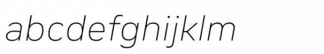 Bahn Ultra Light Italic
