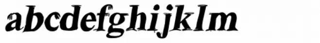 Betabet Black Italic