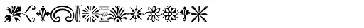 Bodoni Classic Ornaments