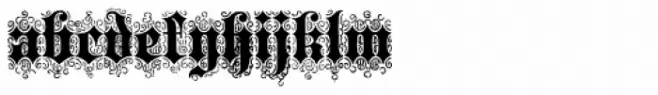 Bruce 532 Blackletter