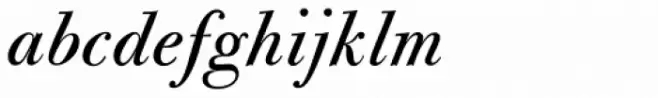 CAL Bodoni Casale Italic