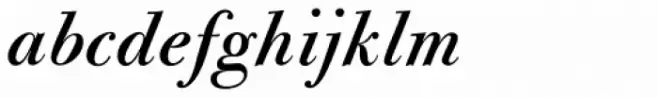 CAL Bodoni Casale Medium Italic