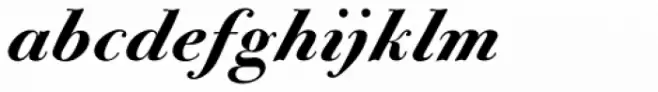 CAL Bodoni Terracina Heavy Italic
