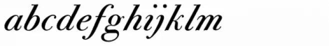 CAL Bodoni Terracina Medium Italic