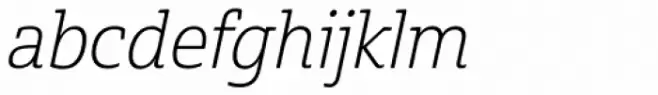 Cabrito Semi Light Italic