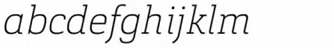 Cargan Thin Italic
