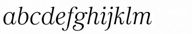Carrig Basic Display Italic