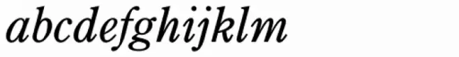 Century Old Style EF Italic