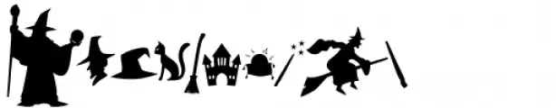 Child Witch Dingbats