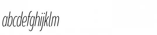 Corbert Compact Light Italic