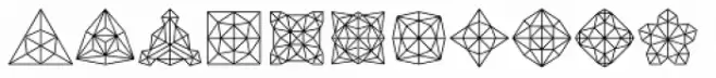 Cristal Dingbats Outline