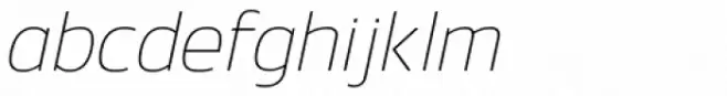 Danos Thin Italic