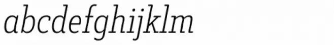 Decour Condensed Ultralight Italic