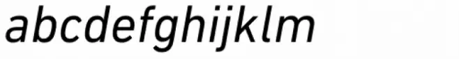 DIN Next Cyrillic Italic