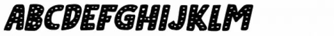 Doubledecker Dots Italic