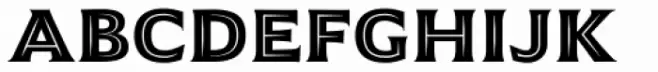 Emeritus Inline Caps Bold