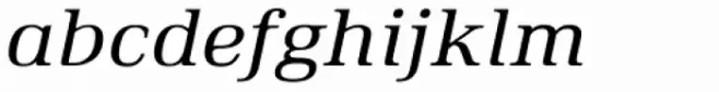 Ethos Expanded Regular Italic