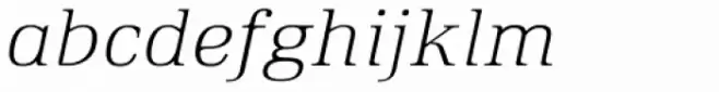 Ethos Expanded Thin Italic
