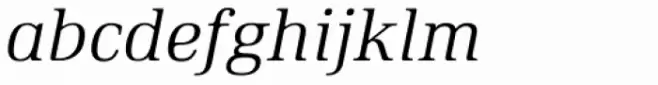 Ethos Light Italic