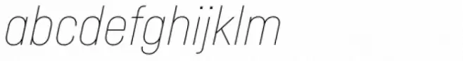 Fabrikat Hairline Italic