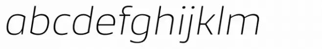 Famiar Extra Light Italic
