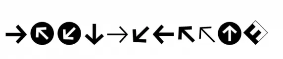 FF Dingbats 2.0 Arrows One