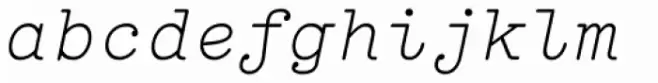 FF Elementa Pro Italic