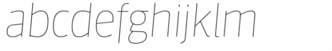 FF Sanuk Big Hairline Italic