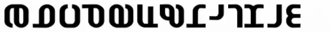 Flamingo EF Bold Alternate
