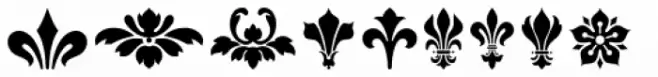 Fleuron Ornaments