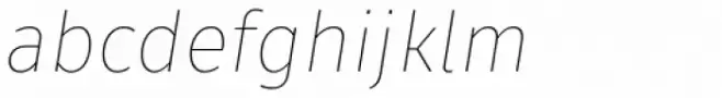 Fuse Thin Italic