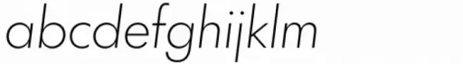 Futura Now Headline Light Italic