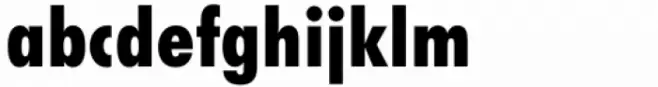 Futura Now Text Condensed Black