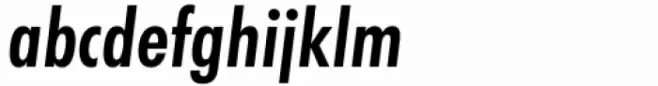Futura Now Text Condensed Bold Italic