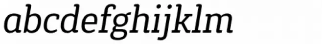 Gaspo Slab Regular Italic
