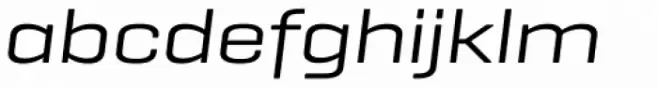 Geogrotesque Extended Regular Italic