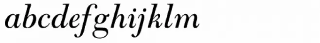 Goudy Modern MT Italic