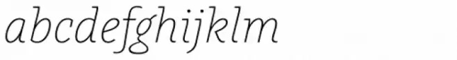 Graublau Slab ExtraLight Italic